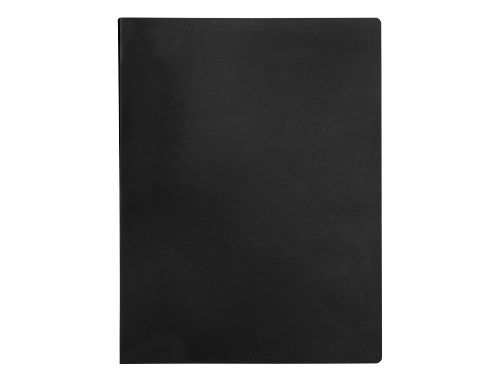 Capa catalogo liderpapel 20 bolsas polipropileno din a4 preto opaco , Liderpapel , 23032 , 4710581379155